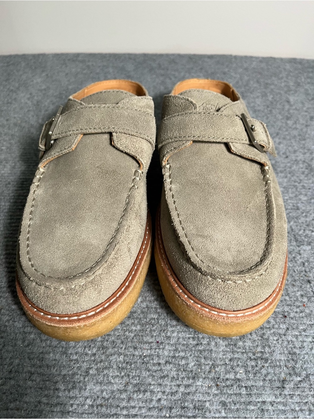 NWOT Sperry Women's Sage Suede Mule Clogs with Buckle